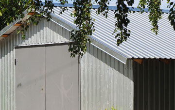 repairing Engamoor metal garage roofing